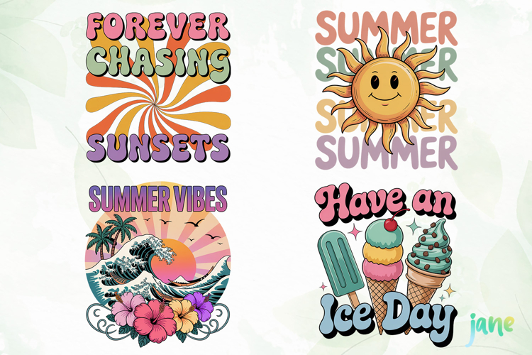 Summer Vibes Bundle Sublimation