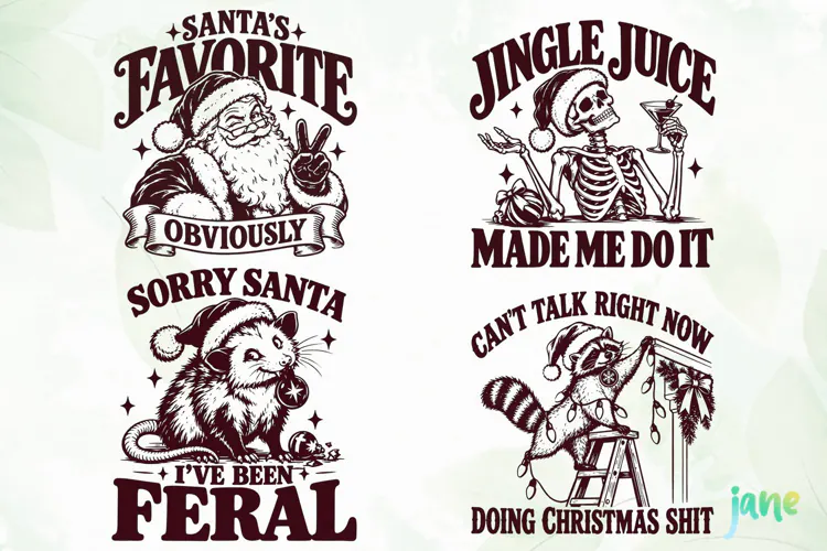 Funny Christmas Humor Clipart