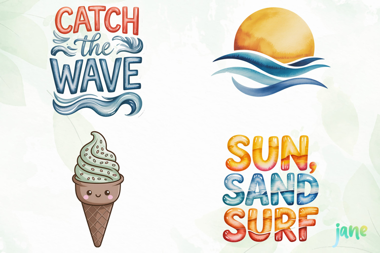 Summer Elements Clipart