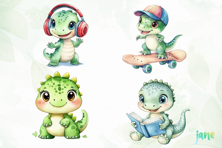 Funny Alligator Clipart