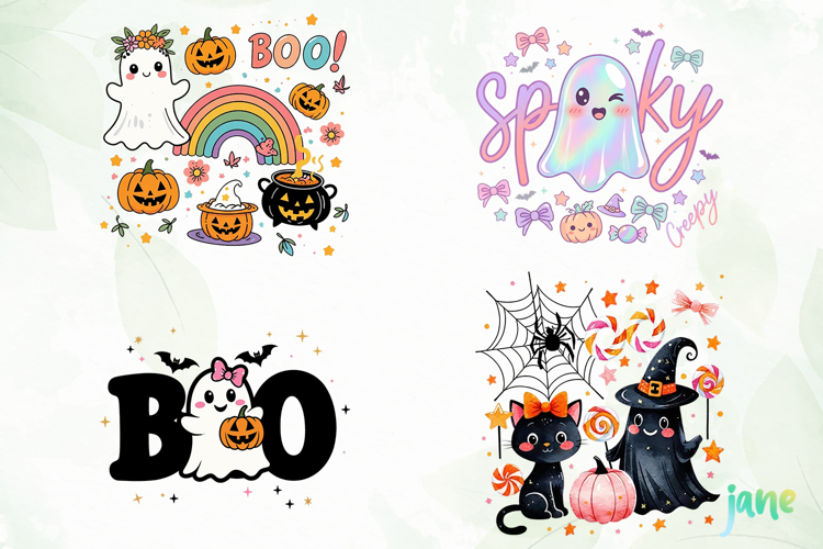Cute Ghost Spooky Halloween Png Clipart