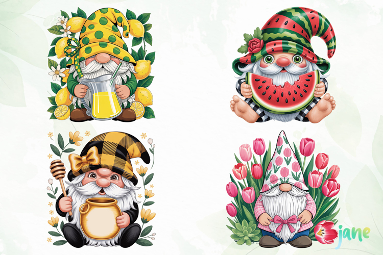 Cute Gnome Clipart Image 17
