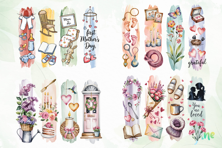 Watercolor Brushstroke Mother’s Day