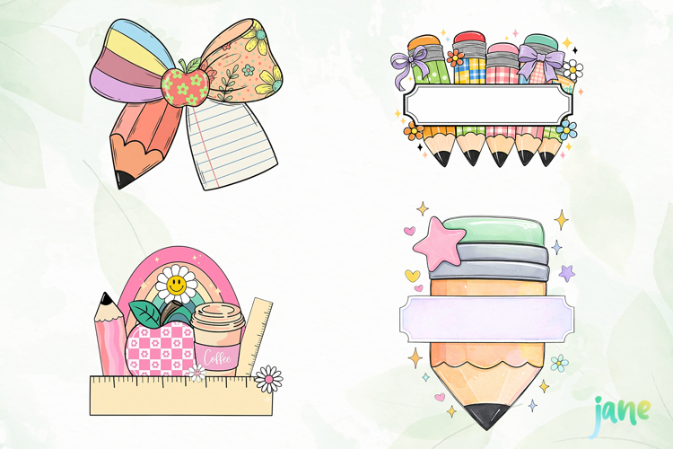 Back To School - Custom Name Png Clipart