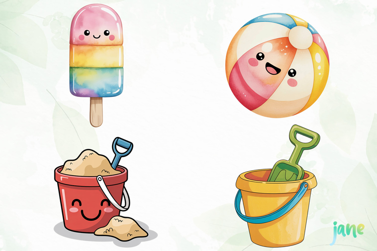 Summer Elements Clipart