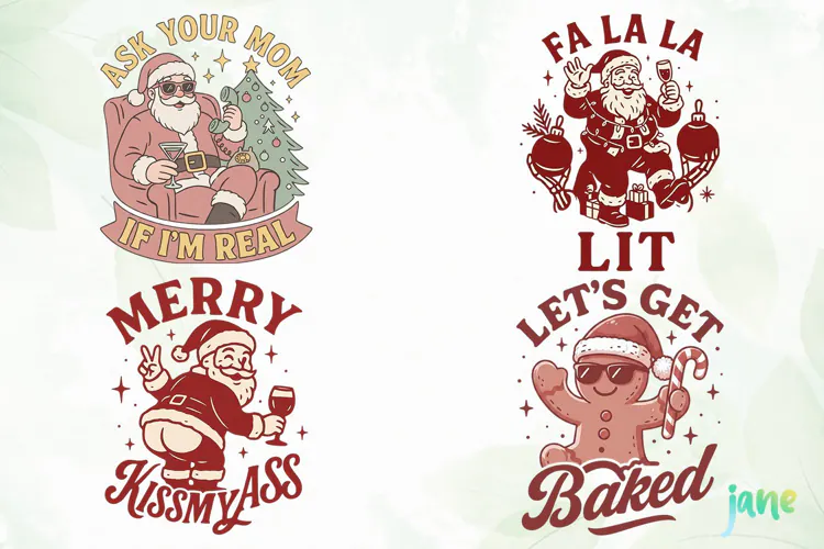 Funny Christmas Humor Clipart