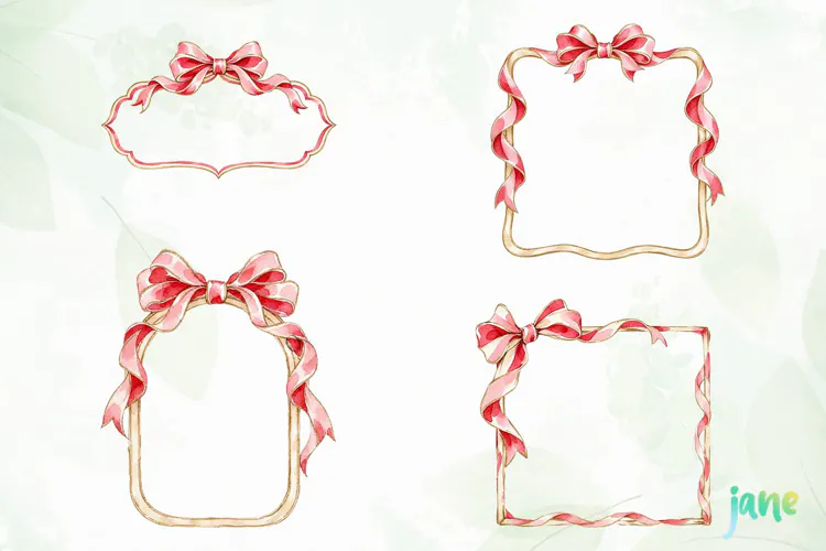 Cozy Christmas Watercolor Clipart