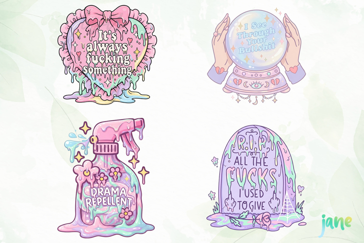 Aesthetic Meltdown Clipart PNG