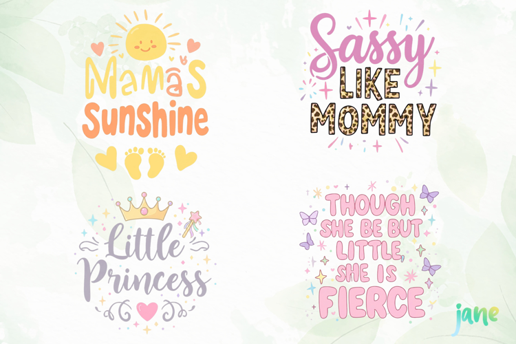 Baby Girl Saying PNG Clipart