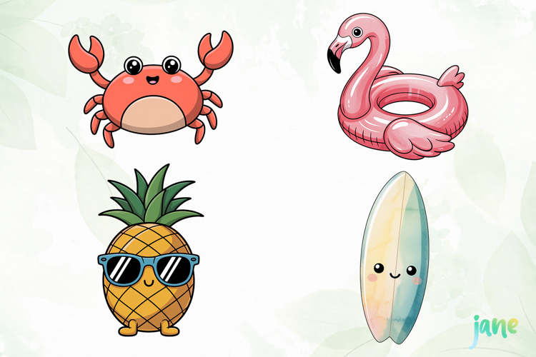 Summer Elements Clipart