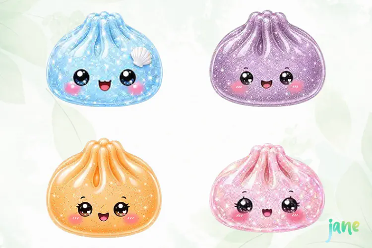 Glitter Dumpling Clipart