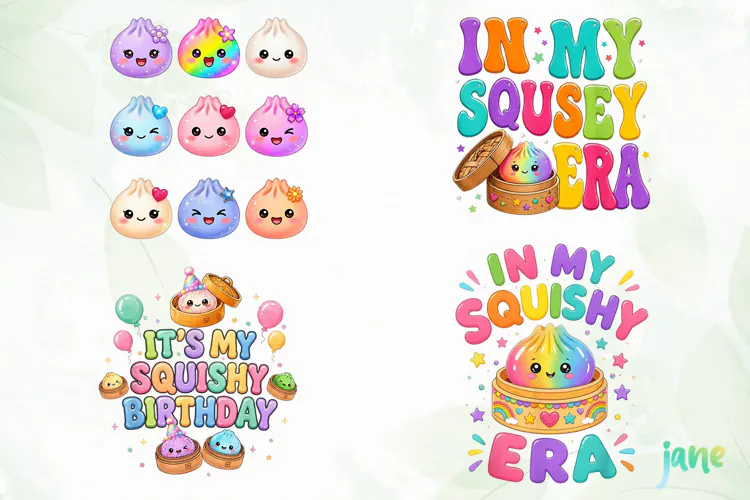 Just A Girl Who Loves Squishies Clipart