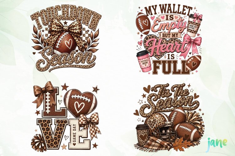 Retro Game Day Clipart example image 1
