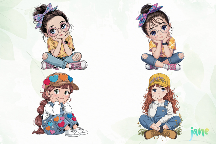 Cute Little Girl Sublimation