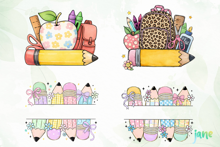 Back To School - Custom Name Png Clipart
