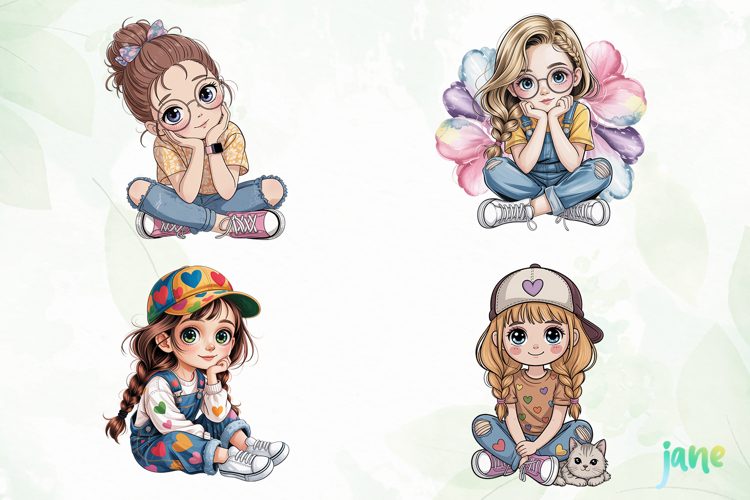 Cute Little Girl Sublimation
