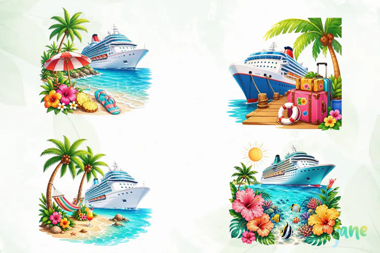Cruise Ship Clipart