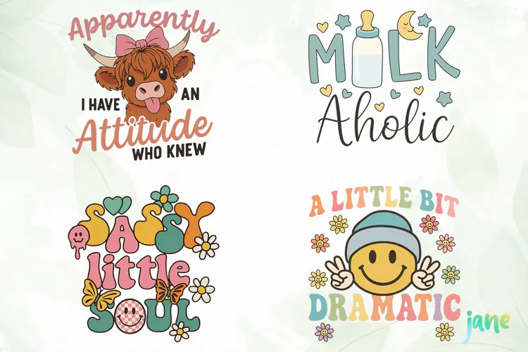 Funny Kids Quotes Clipart