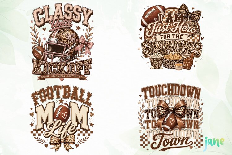 Retro Game Day Clipart example image 1