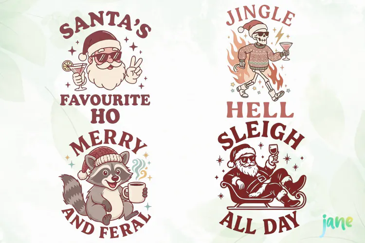 Funny Christmas Humor Clipart