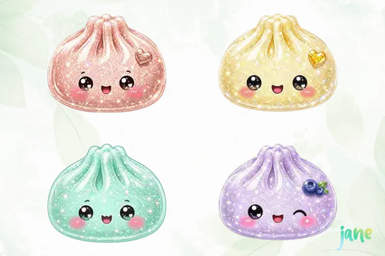 Glitter Dumpling Clipart