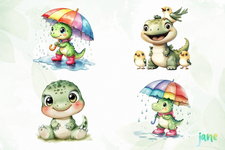 Funny Alligator Clipart