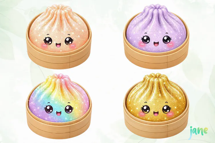 Glitter Dumpling Clipart