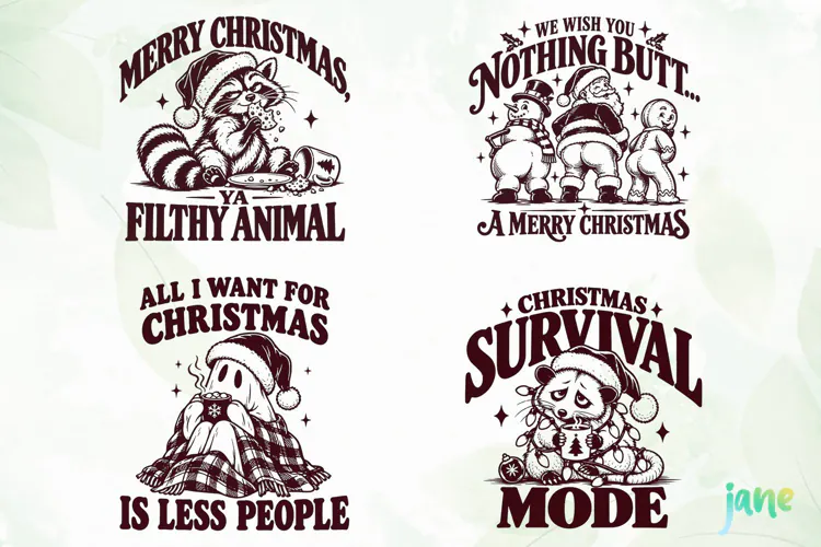 Funny Christmas Humor Clipart