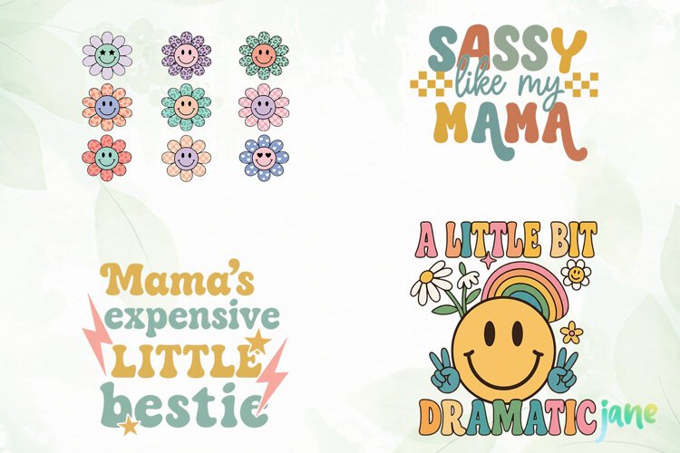 Funny Kids Quotes Clipart example image 1