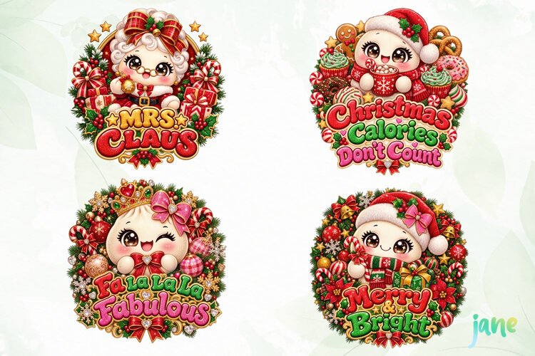 Christmas Dumpling PNG Clipart example image 1
