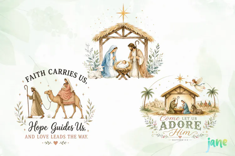 Christian Christmas Png Clipart
