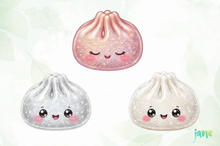 Glitter Dumpling Clipart