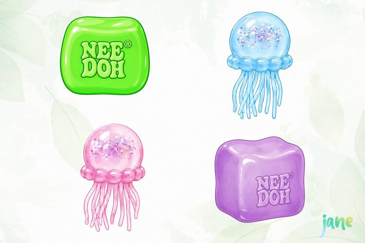 Cute Squishy Toy PNG Clipart example image 1