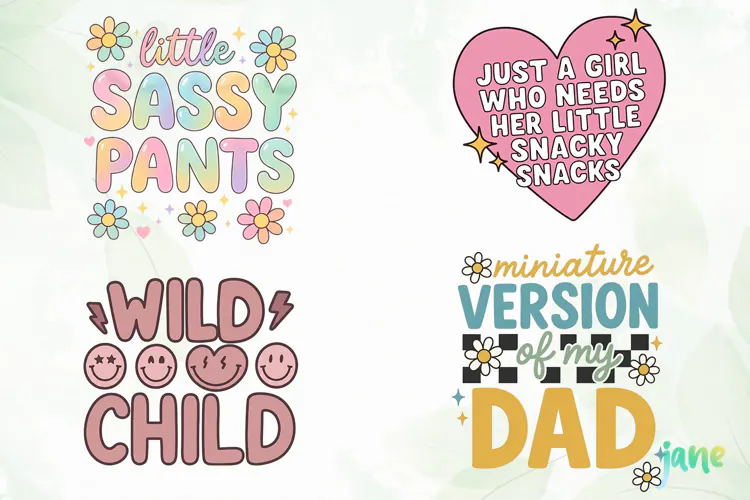 Funny Kids Quotes Clipart