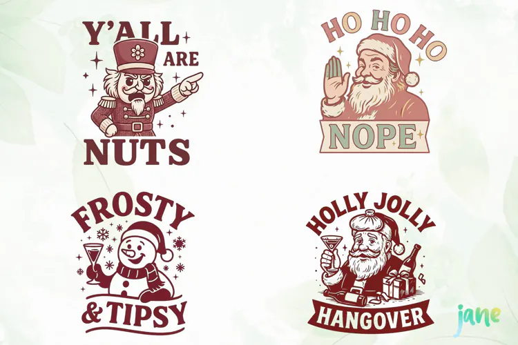 Funny Christmas Humor Clipart