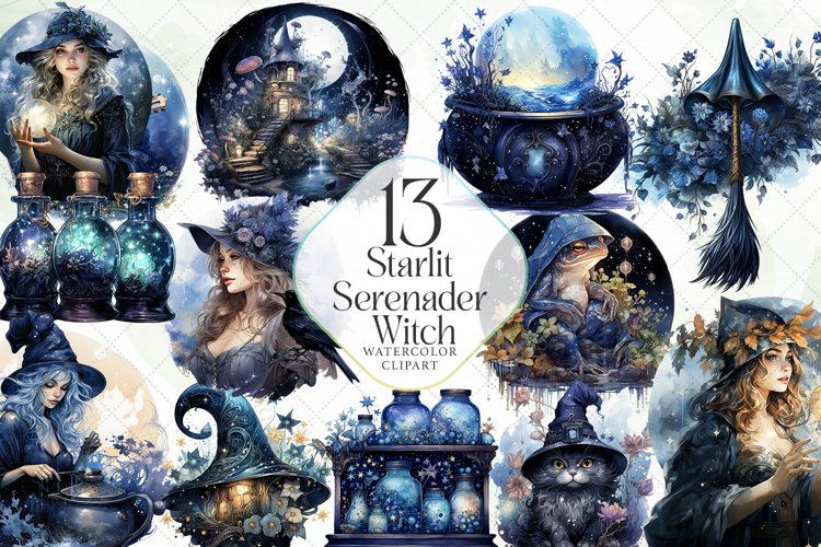 Witch Clipart Image 14