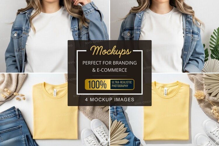 T-shirt mockup example image 1