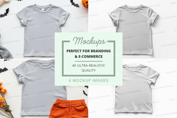 Mockup: kids' halloween outfit