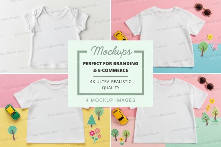 White Tshirt Mockup Image 10