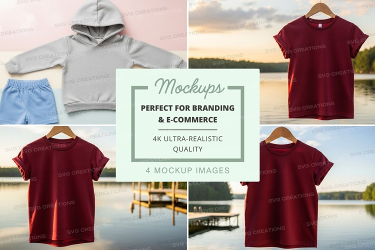 Mockup: lakeside casual wear collection