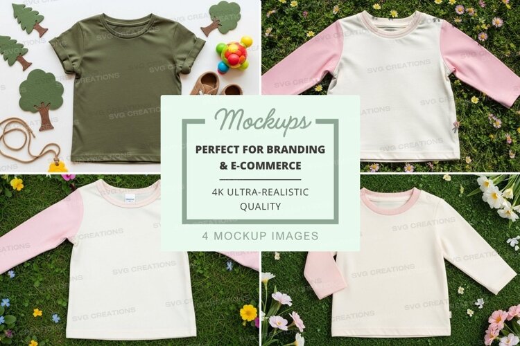 Mockup: children's clothing collection example image 1