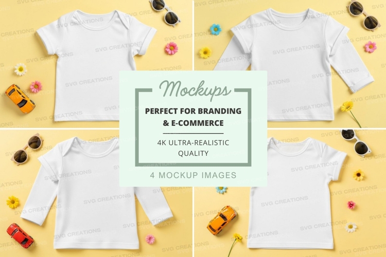White Tshirt Mockup Image 23