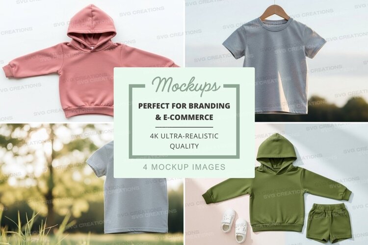 Mockup: children's clothing collection example image 1