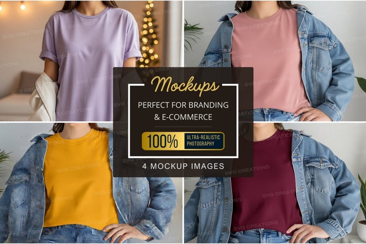 T-shirt mockup collection