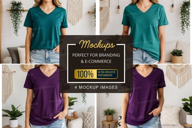 T-shirt mockup example image 1
