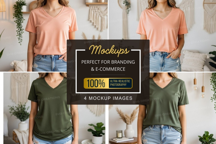 T-shirt mockup collection