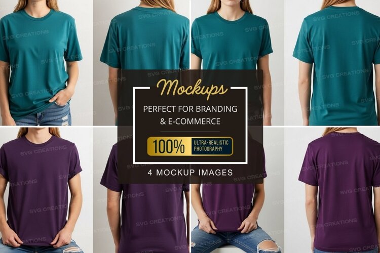 T-shirt mockup example image 1
