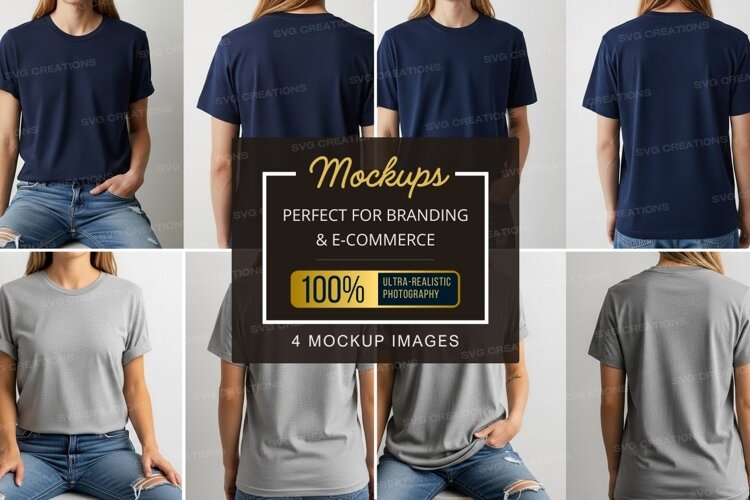 T-shirt mockup example image 1