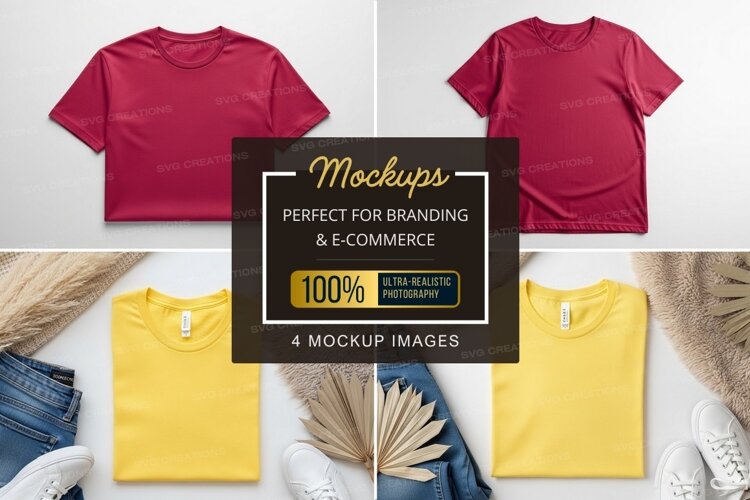 T-shirt mockup example image 1
