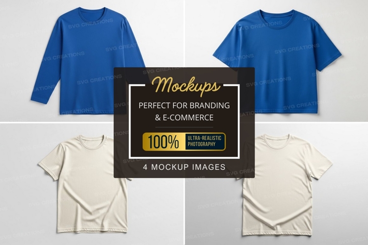 White Tshirt Mockup Image 22